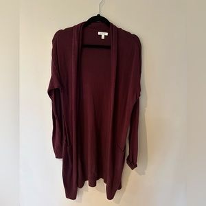 Shawl collar cardigan